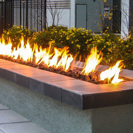 Linear Fire Pit Burners