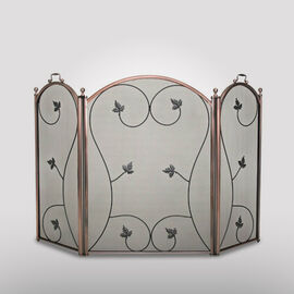 Copper Fireplace Screens