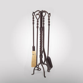 Bronze Fireplace Tools