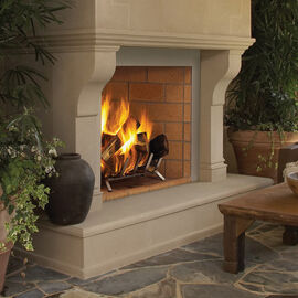 Wood Burning Outdoor Fireplaces