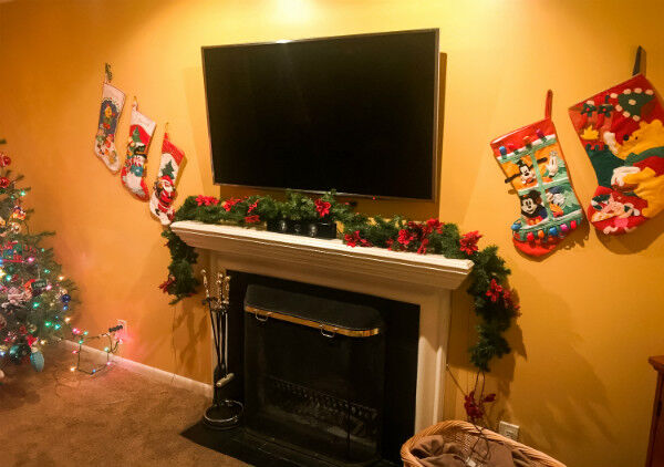 Disney Christmas Mantel & Decor