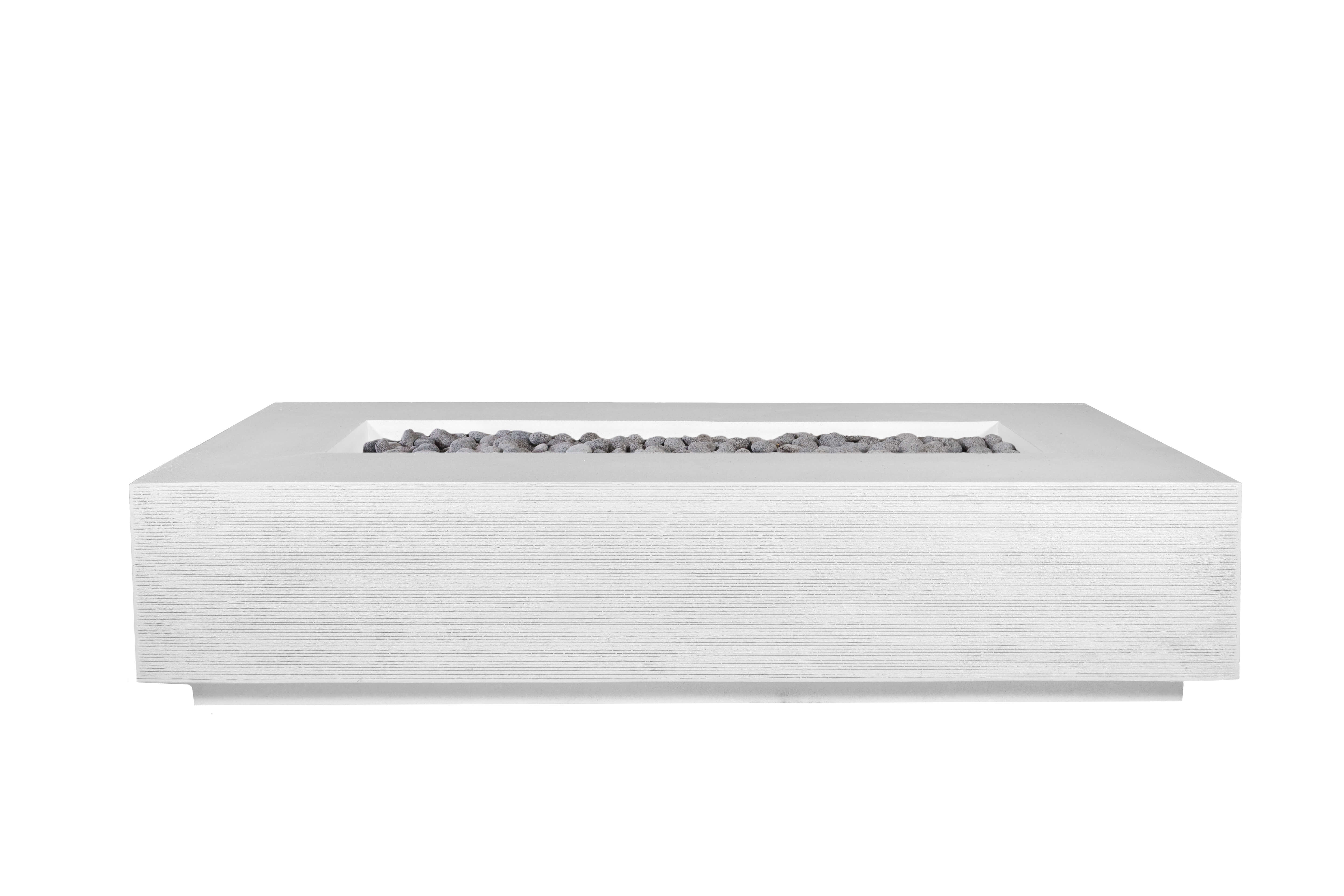 The Zen Gas Fire Put in Porcelain white 