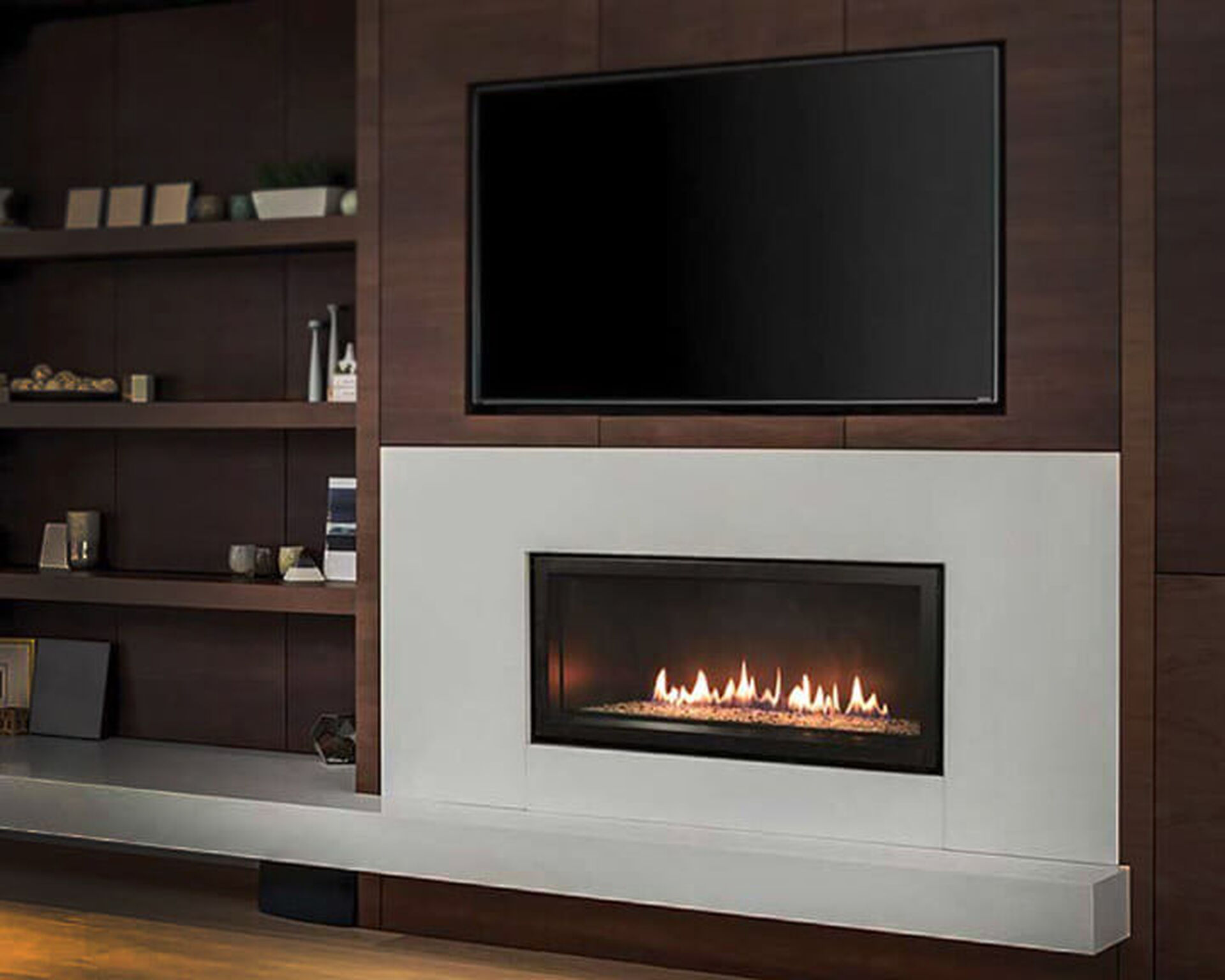 Empire Boulevard Gas Fireplace