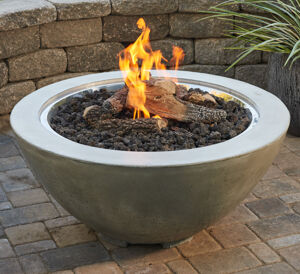 Cove Gas Fire Bowl