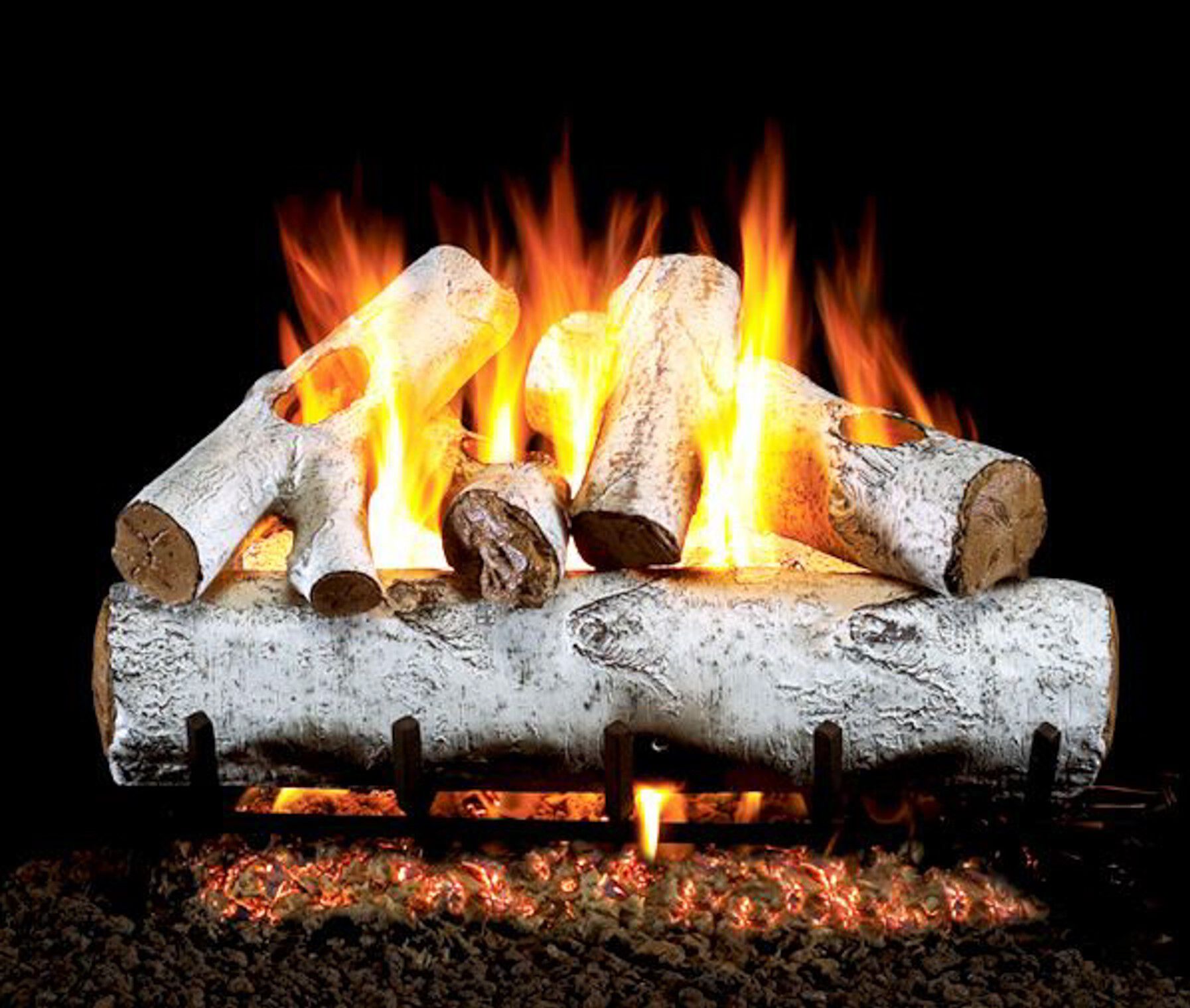 Top 6 Vented Gas Log Sets | Woodlanddirect.com