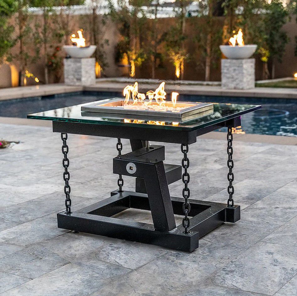 Newton Fire Pit Table