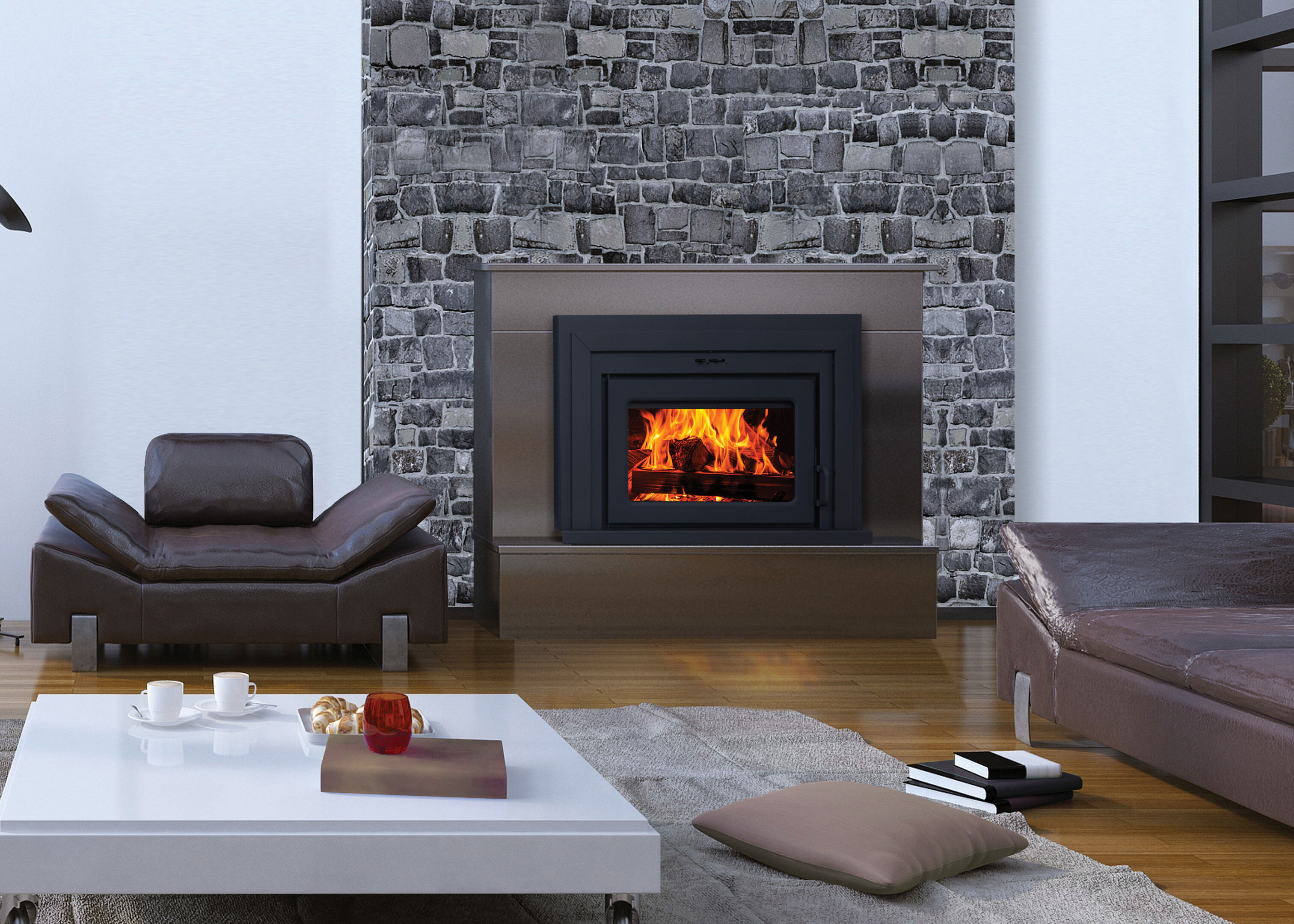 What Is A Fireplace Insert, Fireplace Insert Surround Insulation
