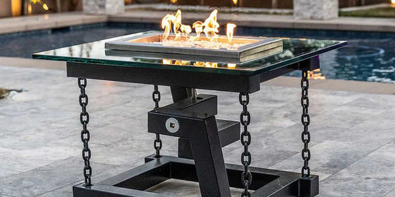 Newton Fire Pit Table