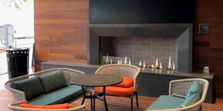 The Magnum+ Isokern indoor fireplace