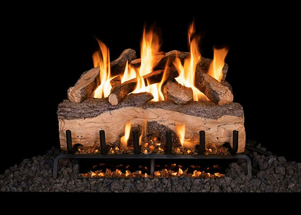 Vented Vs Ventless Gas Logs, Is Vented Or Unvented Gas Fireplace Better