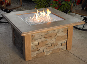 Sierra Square Fire Pit Table