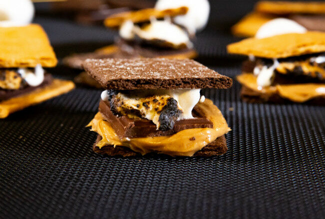 Double Chocolate Peanut Butter Smore