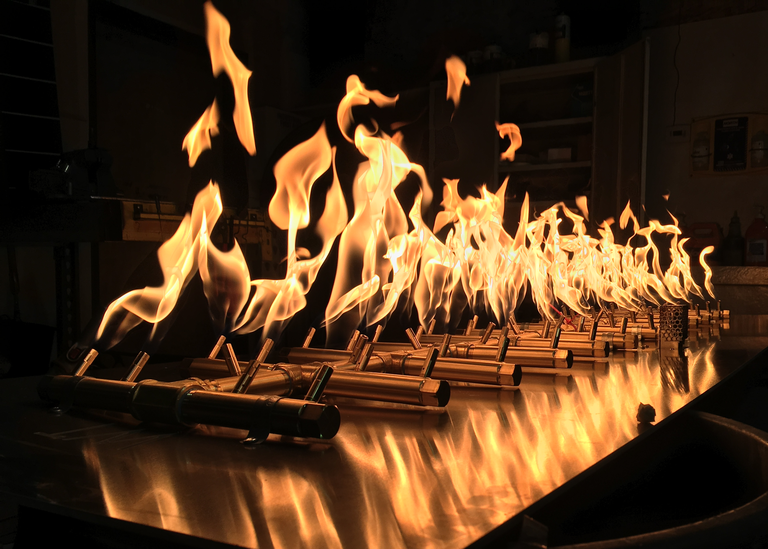 Warming Trends CROSSFIRE Brass Burner