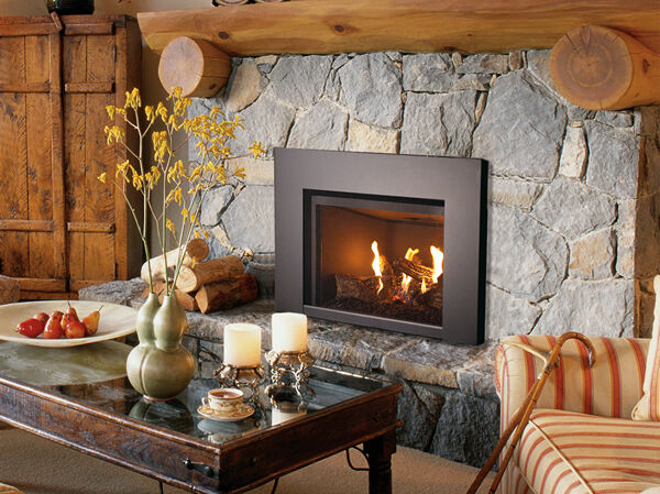 Wood Burning Fireplace To Gas, Gas Insert Into Wood Burning Fireplace