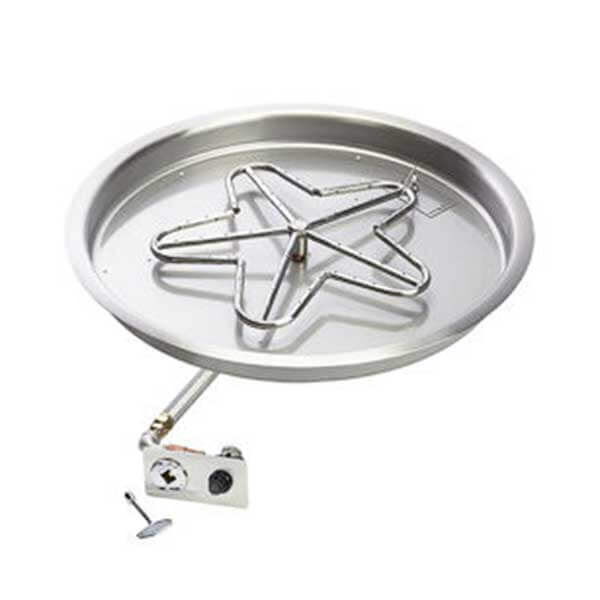 The 31-inch Penta Burner Fire Pit Kit by HPC