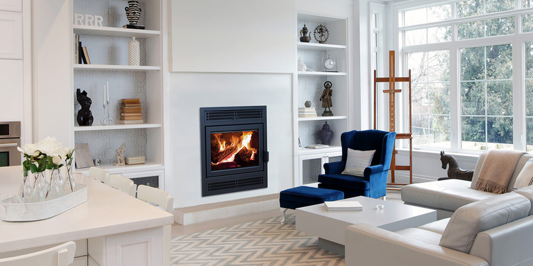 The Supreme Asta wood burning fireplace insert