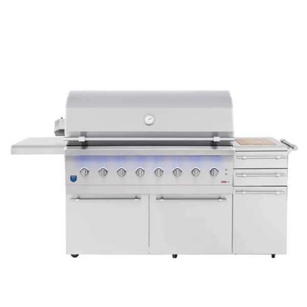 The 54-inch Encore Cart-Mount Hybrid Grill from American Made Grills.