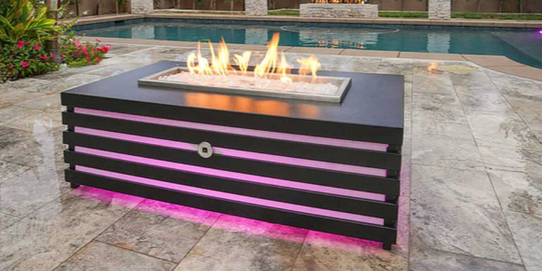 Amina Powder Coat Steel Fire Pit