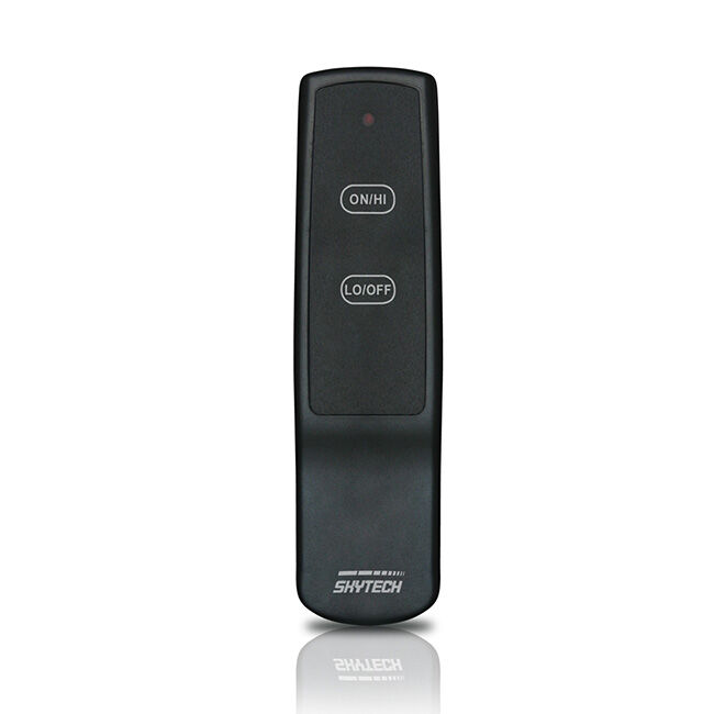 Black variable hand-held remote control