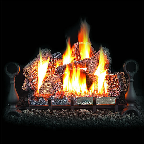 Napoleon's Fiberglow Vented Gas Log Set