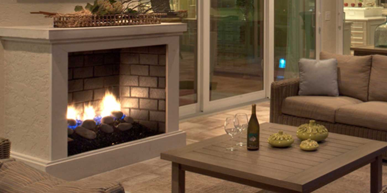 The Ventless Isokern indoor fireplace