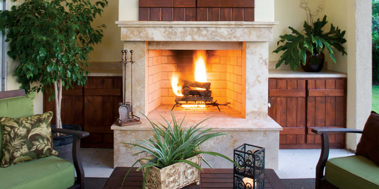 The Isokern Standard indoor fireplace 