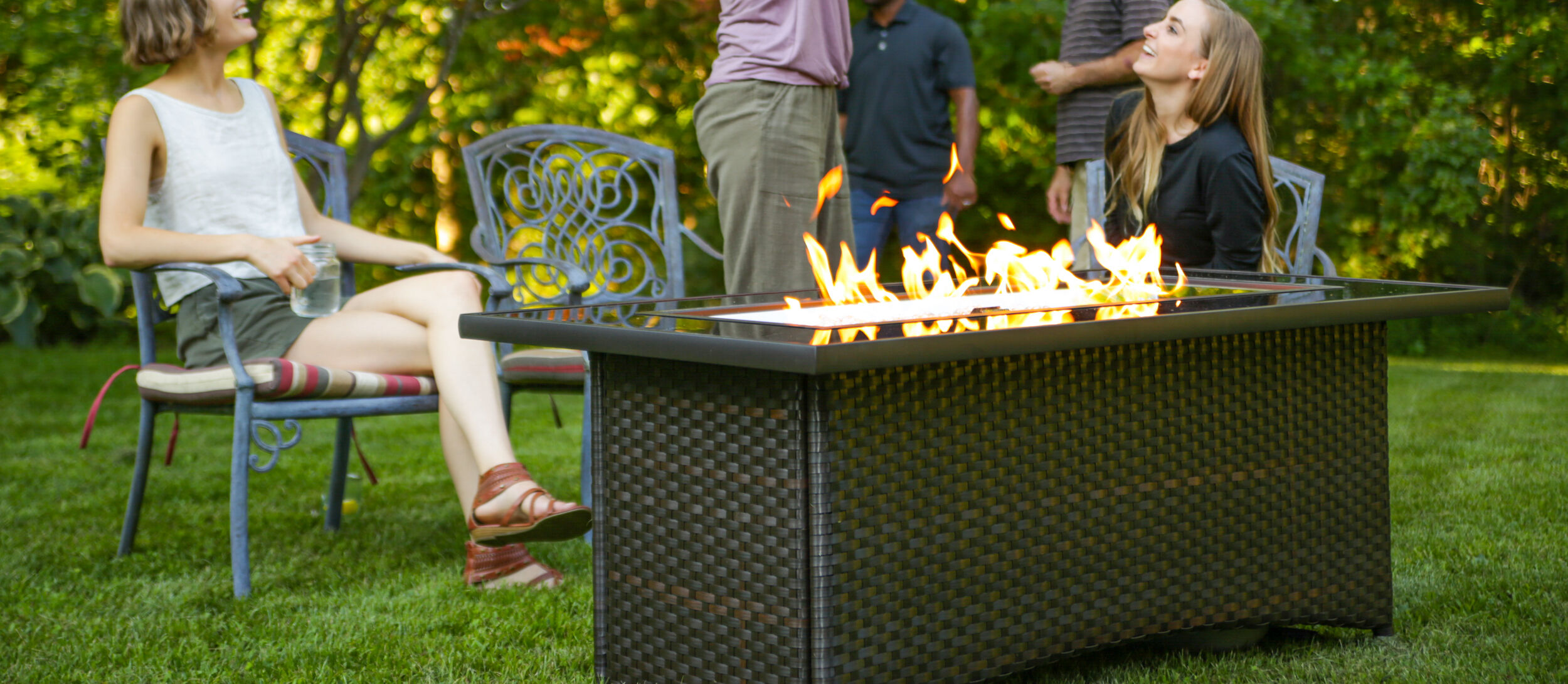 The Montego Gas Fire Pit by The Outdoor GreatRoom