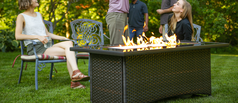The Montego Gas Fire Pit by The Outdoor GreatRoom