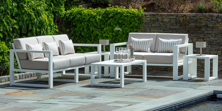 The MIA modular outdoor furniture collection from Seaside Casual.