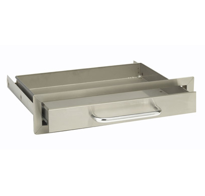 Stainless steel warming drawer 
