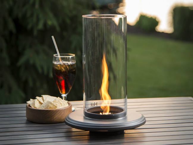 Empire Pub Table with Fire Feature