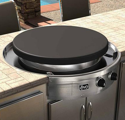 An Evo brand side burner 