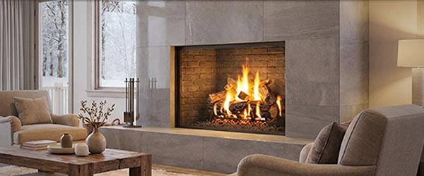 Gas log sets for wood-burning fireplaces from Woodland Direct.
