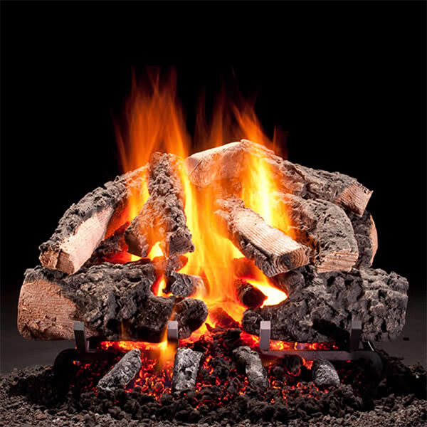 Hargrove's Woodland Timbers Vented Radiant Gas Log Set